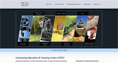 Desktop Screenshot of cetcindia.com